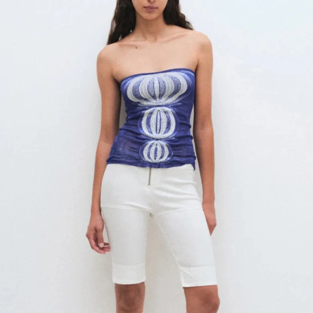 Gimaguas ete blue knot strapless top - Picture 3 of 4